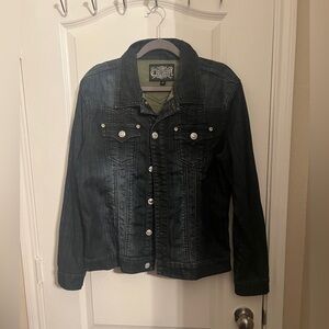Rock and Roll Cowgirl Olive Jacket